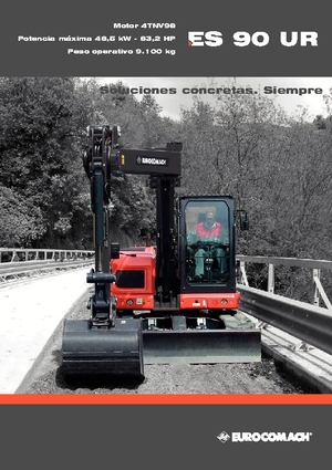 Crawler Excavators Eurocomach ES 90 UR