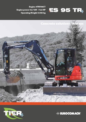 Crawler Excavators Eurocomach ES 95 TR 4