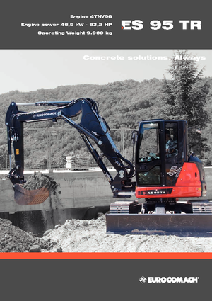 Crawler Excavators Eurocomach ES 95 TR