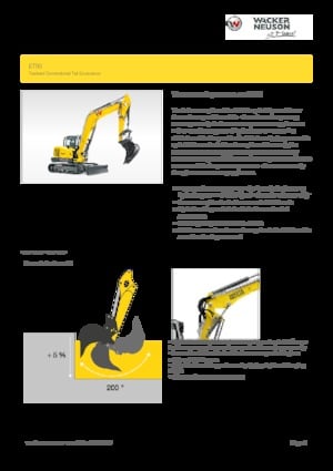 Crawler Excavators Wacker Neuson ET90