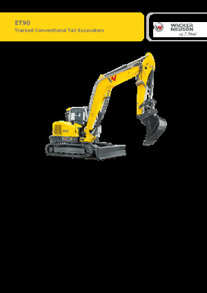 Crawler Excavators Wacker Neuson ET90
