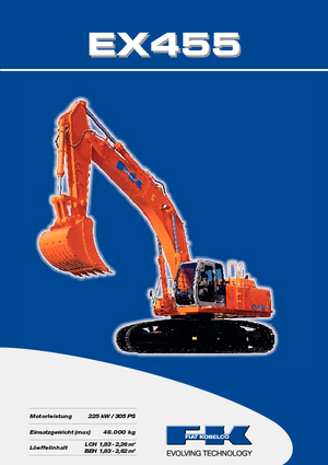 Crawler Excavators Fiat Kobelco EX 455 BEH