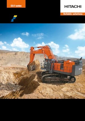 Crawler Excavators Hitachi EX1200-7 BE