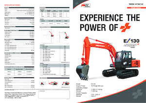 Paletli ekskavatörler Hitachi EX130