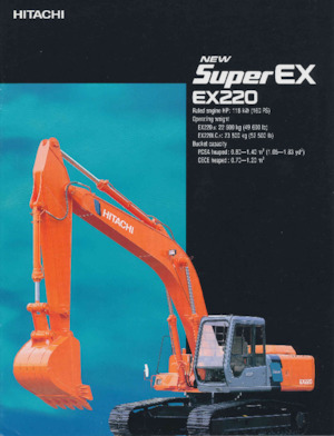 Paletli ekskavatörler Hitachi EX220LC-3