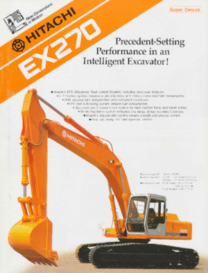 Crawler Excavators Hitachi EX270