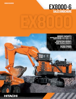 Crawler Excavators Hitachi EX8000-6