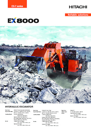 Crawler Excavators Hitachi EX8000-7B