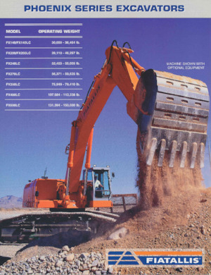 Crawler Excavators Fiatallis FX140LC