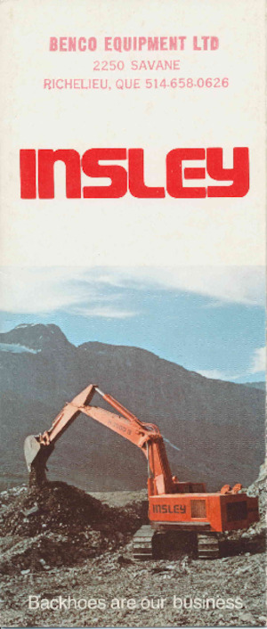 Crawler Excavators Insley H-3500C