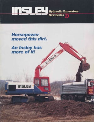 Crawler Excavators Insley H-3500D