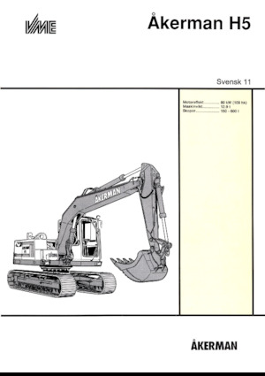 Crawler Excavators Akerman-Volvo H5