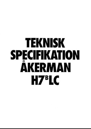 Paletli ekskavatörler Akerman-Volvo H7BCL