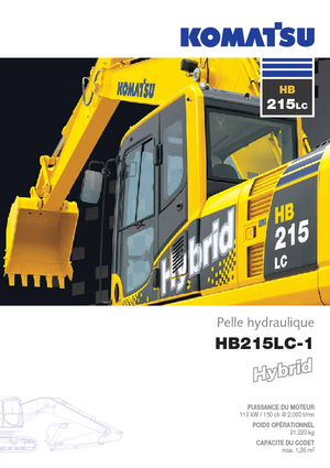 Crawler Excavators Komatsu HB215LC-1