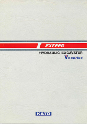 Crawler Excavators Kato HD2500SE