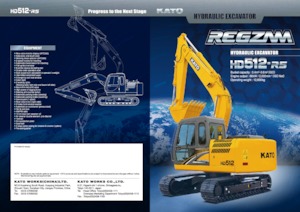 Crawler Excavators Kato HD512-R5