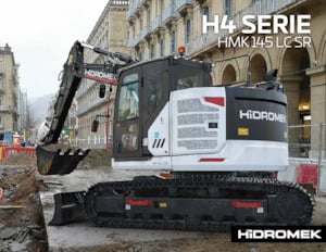 Paletli ekskavatörler Hidromek HMK 145 LC SR