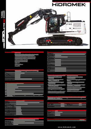 Crawler Excavators Hidromek HMK 230 LC TX 