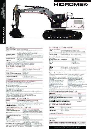 Paletli ekskavatörler Hidromek HMK 300 LC PLUS