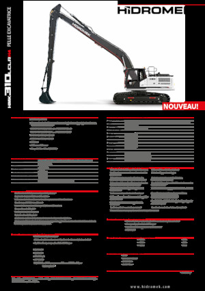 Crawler Excavators Hidromek HMK 310 LC LR 
