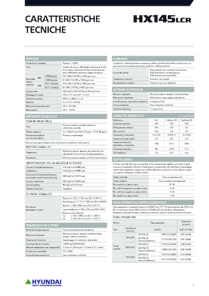 Crawler Excavators Hyundai HX145LCR