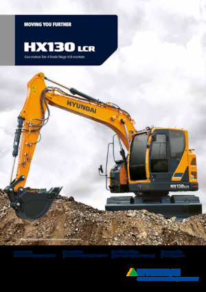Crawler Excavators Hyundai HX130LCR