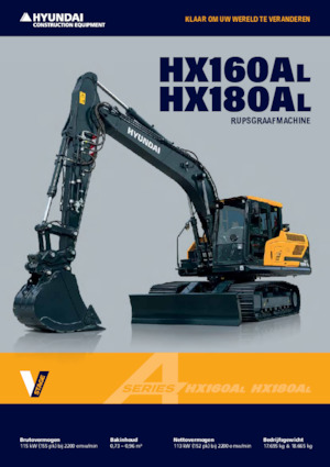 Crawler Excavators Hyundai HX180AL