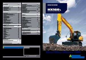 Paletli ekskavatörler Hyundai HX160LD