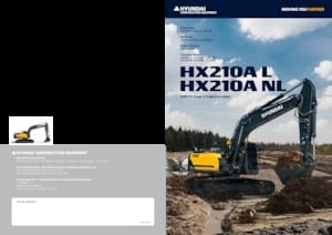 Crawler Excavators Hyundai HX210AL