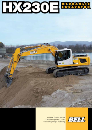 Crawler Excavators Bell HX230E