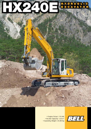 Crawler Excavators Bell HX240E