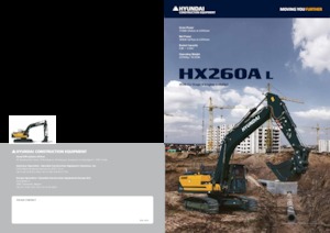 Crawler Excavators Hyundai HX260AHW