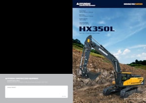 Crawler Excavators Hyundai HX350L