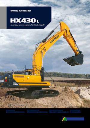 Crawler Excavators Hyundai HX430L