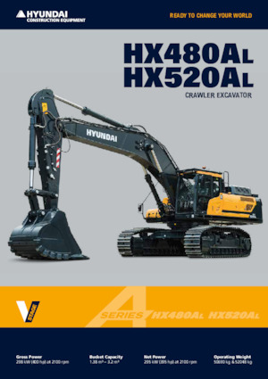 Crawler Excavators Hyundai HX520AL