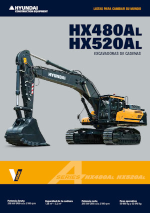 Crawler Excavators Hyundai HX520AL