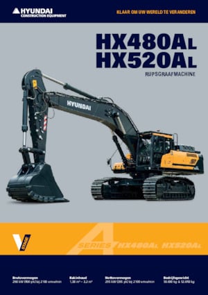 Crawler Excavators Hyundai HX480AL