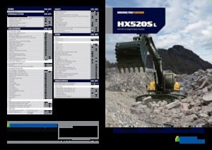 Crawler Excavators Hyundai HX520SL