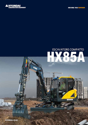 Paletli ekskavatörler Hyundai HX85A