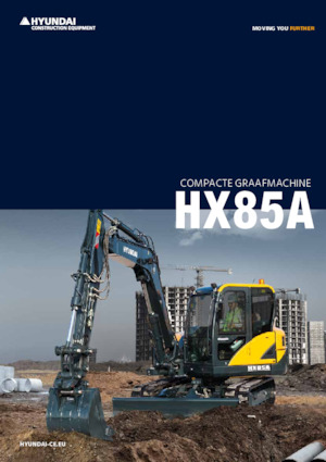 Paletli ekskavatörler Hyundai HX85A