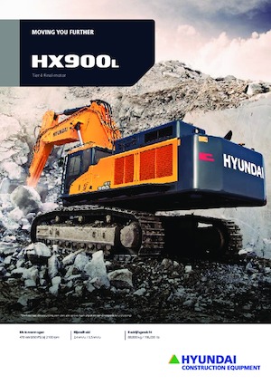 Crawler Excavators Hyundai HX900L