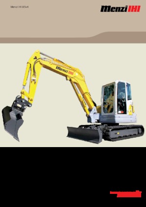 Crawler Excavators Menzi IHI 85v4
