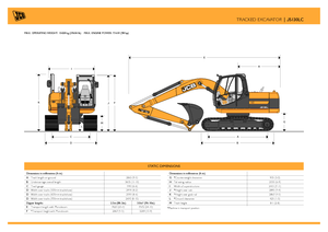 Paletli ekskavatörler JCB JS 130 LC