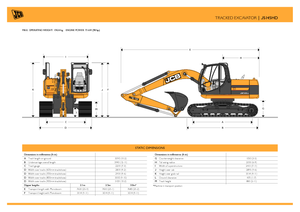 Crawler Excavators JCB JS 145 HD