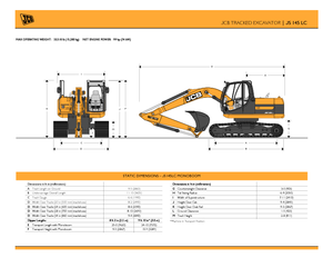 Crawler Excavators JCB JS 145 LC