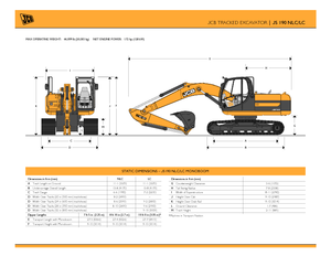 Crawler Excavators JCB JS 190 L TAB