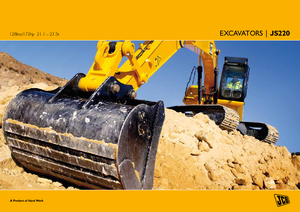 Paletli ekskavatörler JCB JS 220 LR
