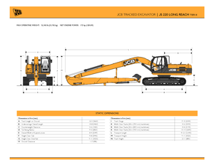 Crawler Excavators JCB JS 220 LR