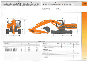 Crawler Excavators JCB JS 240 LC