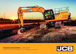 Paletli ekskavatörler JCB JS300 LC